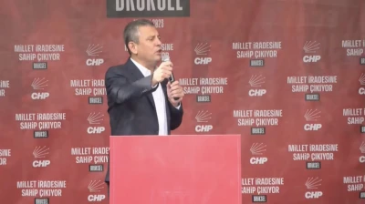 CHP Brüksel'de ilk yurt dışı mitingini Brüksel'de yaptı