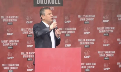 CHP Brüksel'de ilk yurt dışı mitingini Brüksel'de yaptı