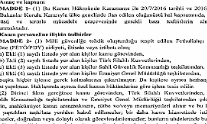 TSK İHRAÇ LİSTESİ... 3. DALGADA ORDUDAN ATILANLAR