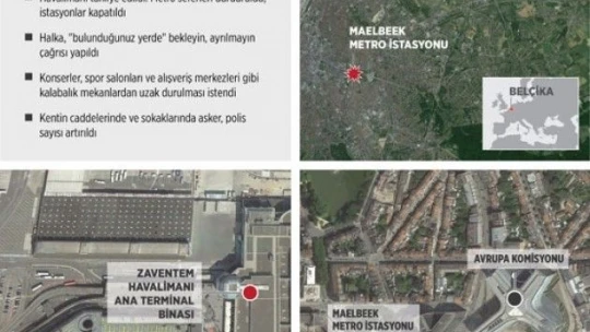 Brüksel'de peş peşe 4 patlama: 34 ölü