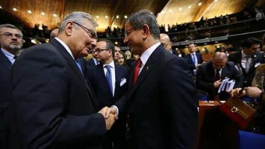 Davutoğlu AKPM'de konuştu: 'Hepimiz omuz omuza durmadıkça terörle başa çıkamayız'
