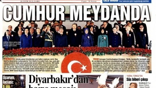 Kayyum atanan Bugün ve Millet gazeteleri bu manşetlerle çıktı