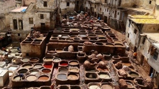 Fas çöllerinde... Bir Nemrut'ta bir de Sahra'da bu derece güzel doğar güneş