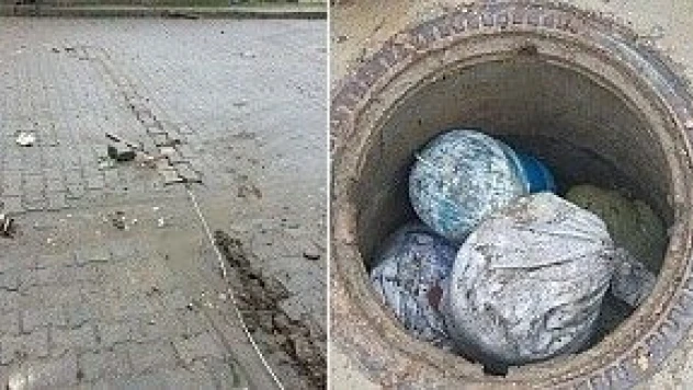 PKK'nın sinsi tuzakları böyle görüntülendi