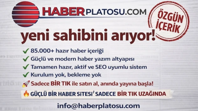 HaberPlatosu.com yeni imtiyaz sahibi ve yatırımcısını bekliyor