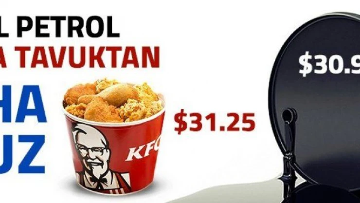 1 varil petrol 1 kova tavuktan ucuz!