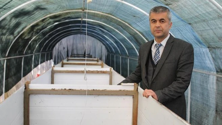 100 bin solucanla organik gübre üretiyorlar