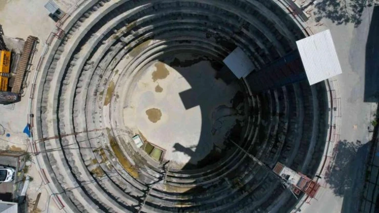 3 senede sadece yüzde 5 ilerlenen Kirazlı-Halkalı metro hattında çalışmalar durduruldu