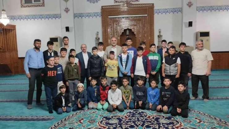 40 gün camiye giden çocuklara bisiklet