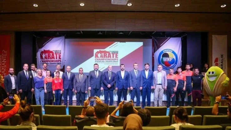 57. Avrupa Büyükler Karate Şampiyonası Gaziantep'te başlıyor