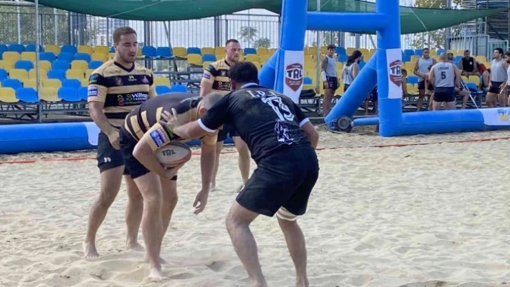 6. Uluslararası İstanbul Plaj Ragbi Lig Turnuvası Kadıköy'de başladı