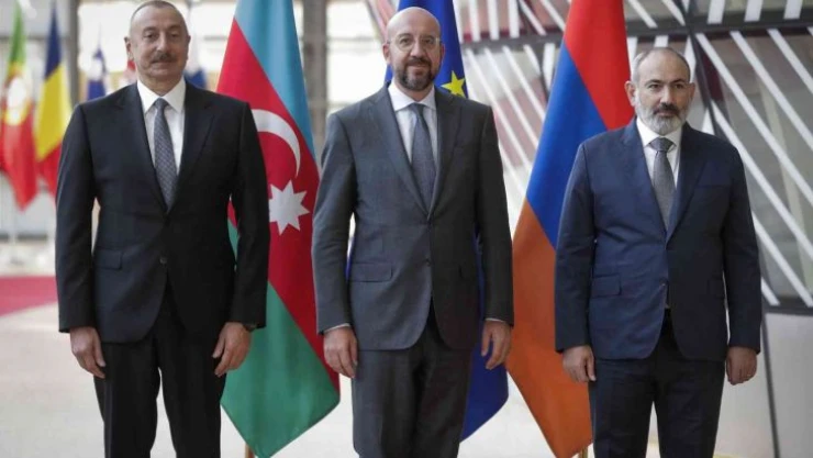 AB Konseyi Başkanı Michel: 'Ermenistan ile Azerbaycan arasındaki barış anlaşması çalışmalarını güçlendirme konusunda mutabık kaldık'