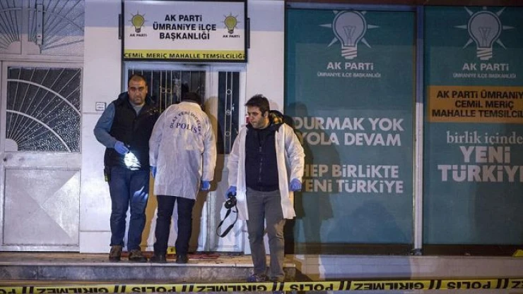 AK Parti temsilciliğine molotofkokteyli atıldı