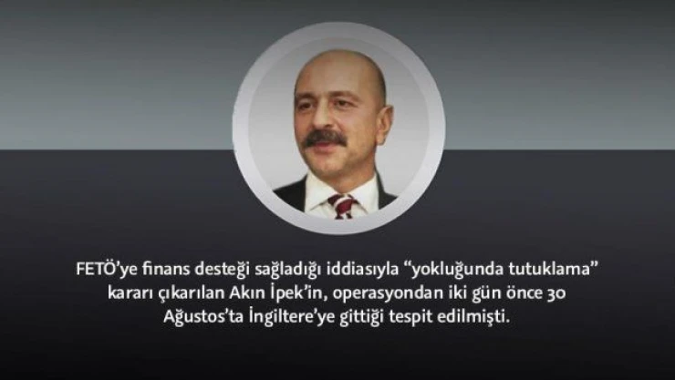 Akın İpek'in kardeşi tutuklandı