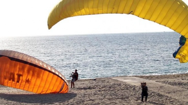 Alanya'da güneşli hava vatandaşları mutlu etti