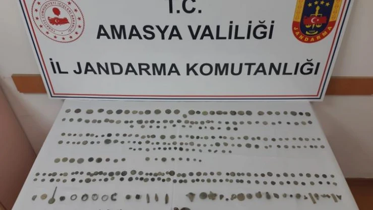 Amasya'da operasyonda 347 tarihi eser ele geçirildi