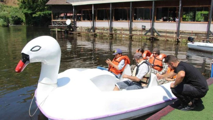 Arap turistlerin yeni gözdesi Sera Gölü
