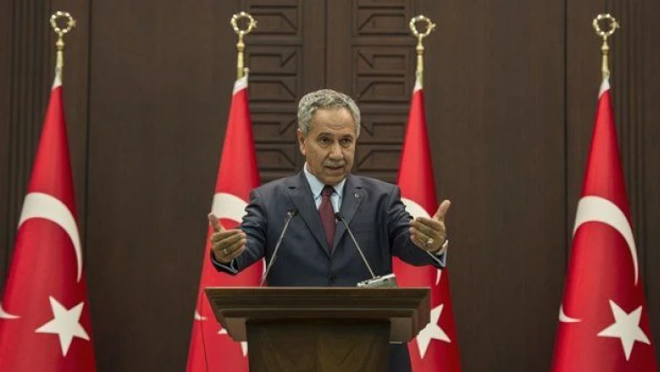 Arınç açtı ağzını yumdu gözünü