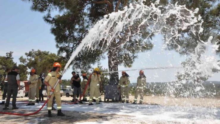 Ateş savaşçıları hazır
