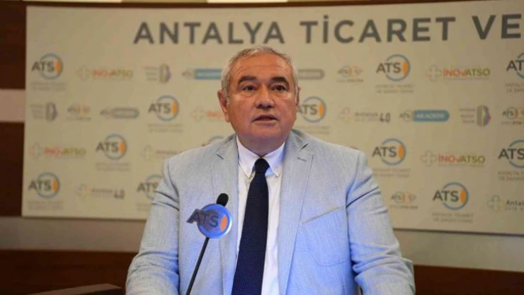 ATSO Başkanı Davut Çetin: 'Antalya'yı akıllı bir kent yaparsak Antalya ekonomisi tutulamaz'