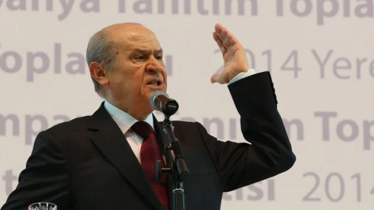 Bahçeli'den miting eleştirisi