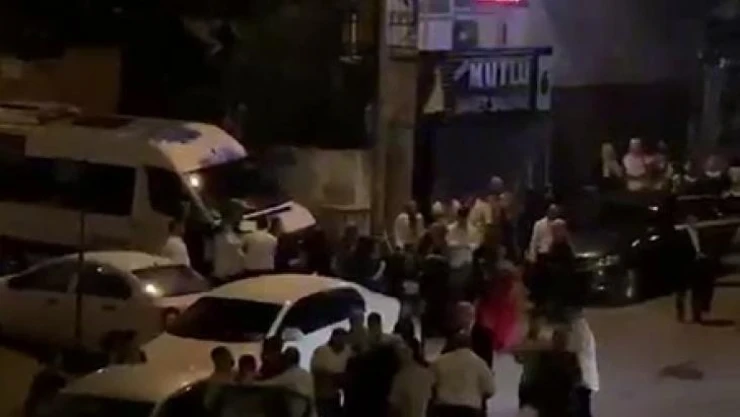 Bahçelievler'de düğünde ortalık karıştı