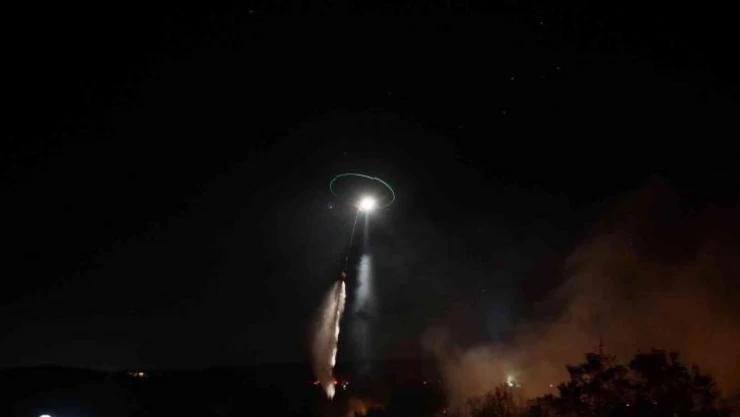 Balıkesir Susurluk yangını kısmen kontrol altında