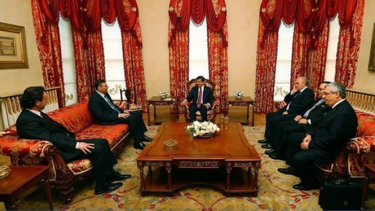 Başbakan Davutoğlu Halit Hoca'yı kabul etti