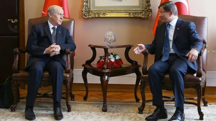 Davutoğlu, Bahçeli'yi ziyaret edecek