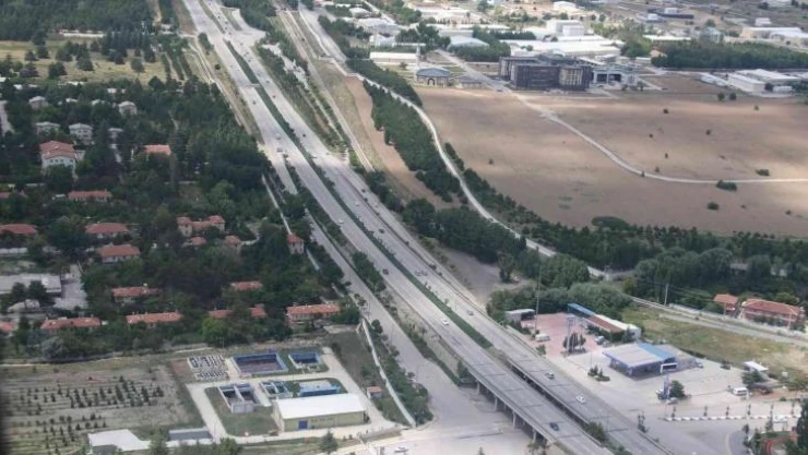 Başkentte bayram dönüşü trafiği havadan denetlendi