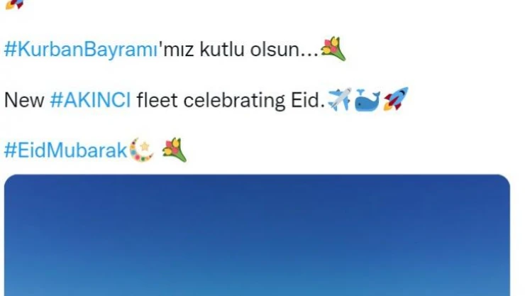 Bayraktar AKINCI filosunun çekimlerinde nefes kesen görüntüler