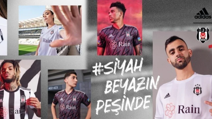Beşiktaş, yeni sezon formalarını tanıttı