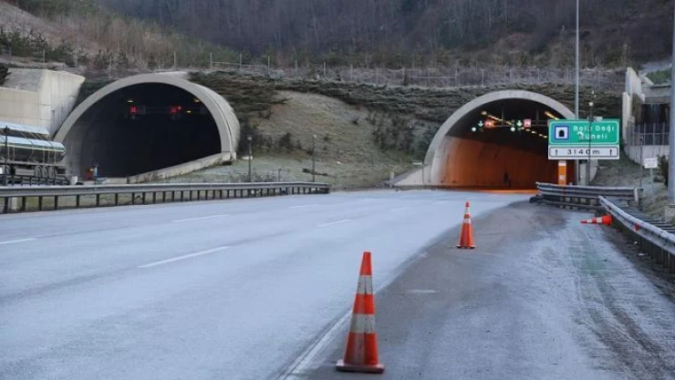 Bolu Dağı Tüneli İstanbul yönü ulaşıma açıldı