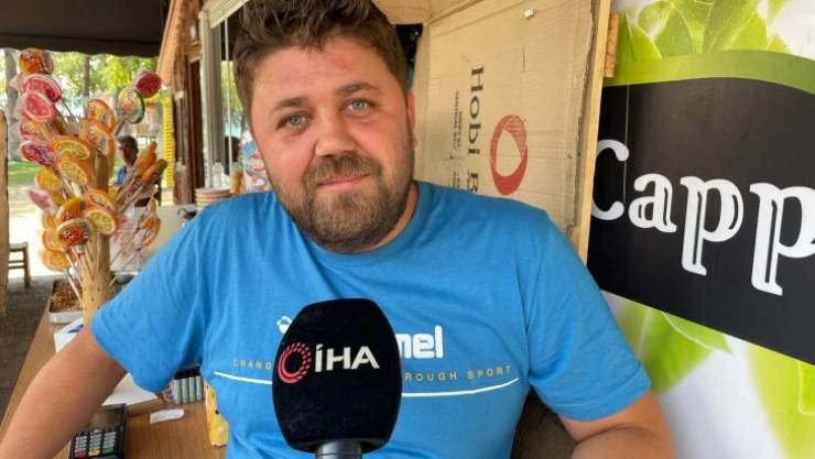 Bursa'da fıkra gibi olay: Gözüne kaçan cismi tornacıda çıkardılar