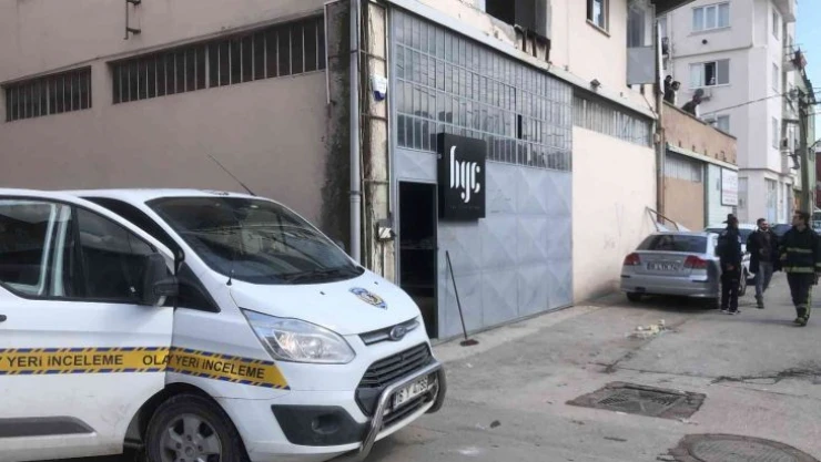 Bursa'da nakış atölyesinde patlama