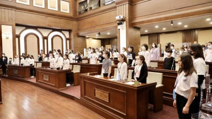 Büyükçekmece Çocuk Meclisi'nden Ukraynalı çocuklara destek