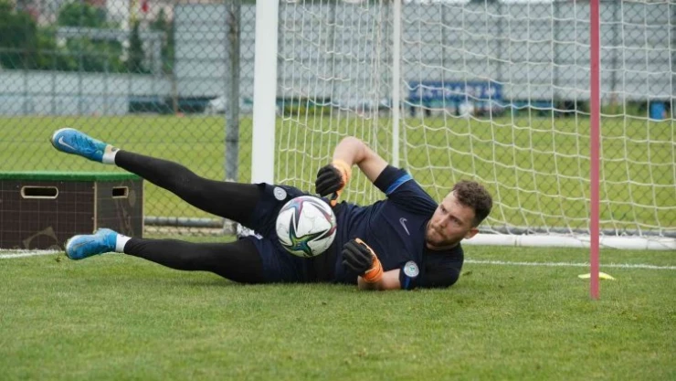 Çaykur Rizespor, günü çift antrenmanla tamamladı