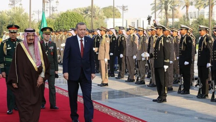 Cumhurbaşkanı Erdoğan Suudi Arabistan'da