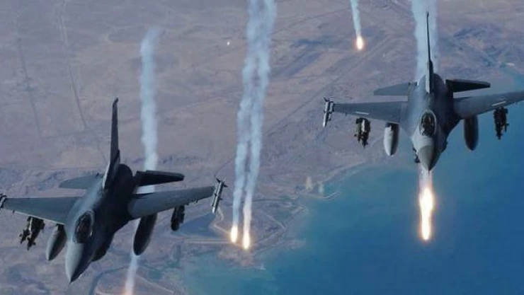 Dağlıca-Son durum: 12 noktaya hava operasyonu