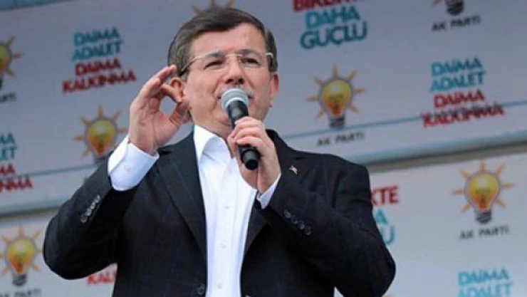 Davutoğlu, Bursa mitinginde konuştu