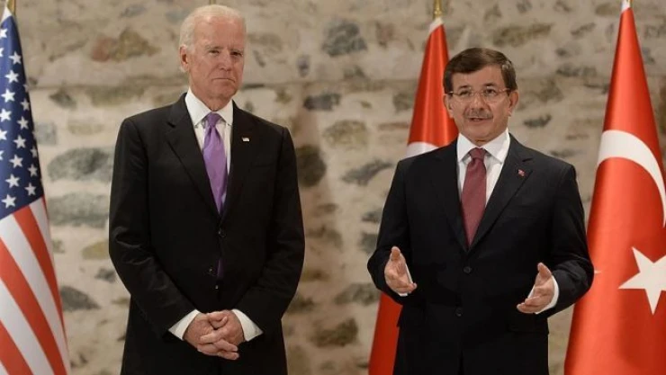 Davutoğlu ile Biden telefonda görüştü