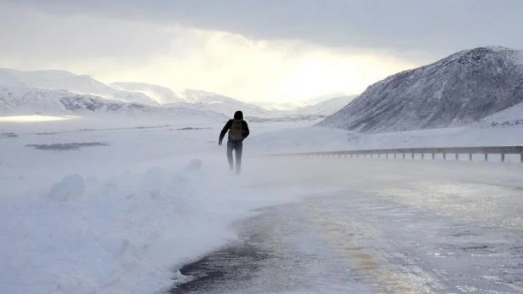 Doğu'da sıcaklık eksi 18 dereceye kadar düştü