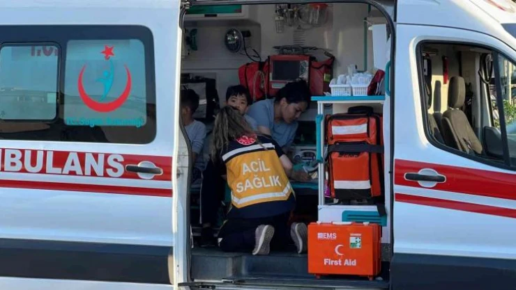 Düzce'de iki kazada 12'si çocuk 19 kişi yaralandı