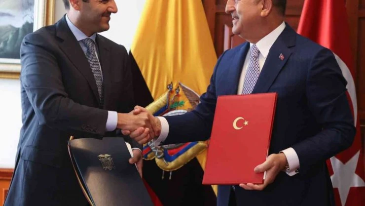 Ekvador ve Türkiye arasında 3 anlaşma