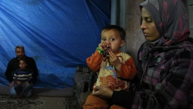 Enkaz altında dünyaya getirdiği oğlu 3 yaşında