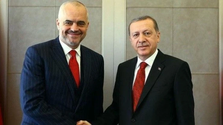 Erdoğan Arnavutluk Başbakanı Rama'yı kabul etti
