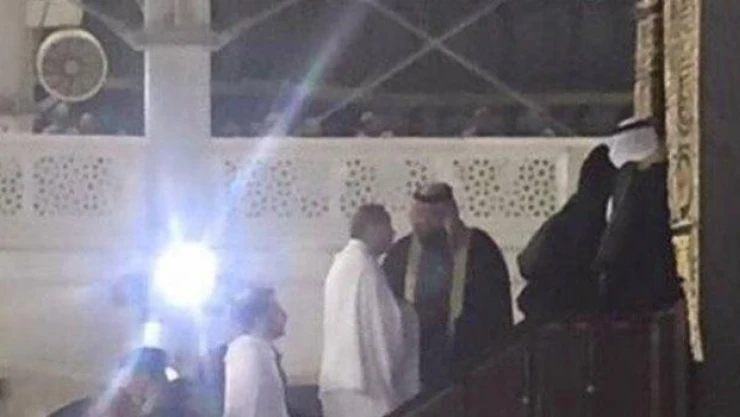 Erdoğan umre yaptı