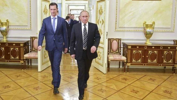 ..Ve Esad Moskova'da