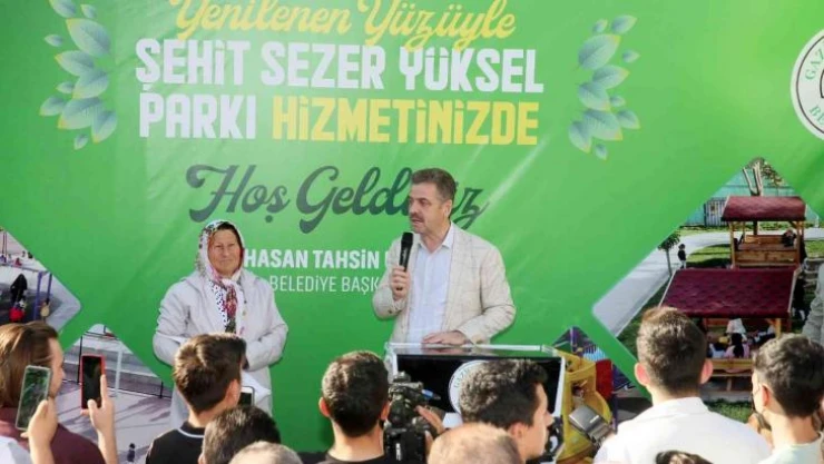 Gaziosmanpaşa Şehit Sezer Yüksel Parkı hizmete açıldı