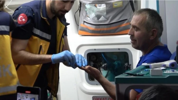Isparta'da Yazılı Kanyonda mahsur kalan üç kişi kurtarıldı